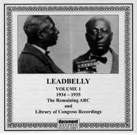 Leadbelly Vol 1 1934 - 1935