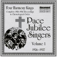 Pace Jubilee Singers Vol 1 1926 - 1927