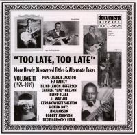 Too Late Too Late Vol 11 1924 - 1939