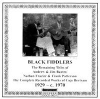 Black Fiddlers 1929 - c.1970