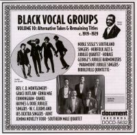 Black Vocal Groups Vol 10 c. 1919 - 1929