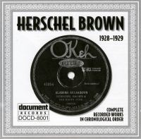 Herschel Brown 1928 - 1929