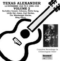 Texas Alexander Vol 2 1928 - 1930