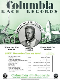 Blind Willie Johnson Poster