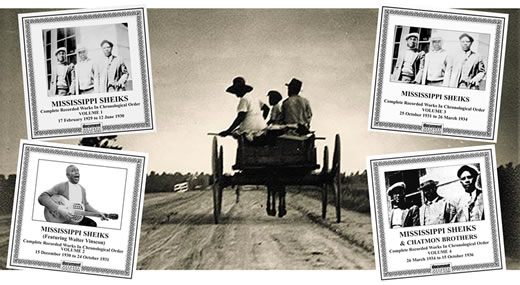 Mississippi Sheilks 4 CD Bundle